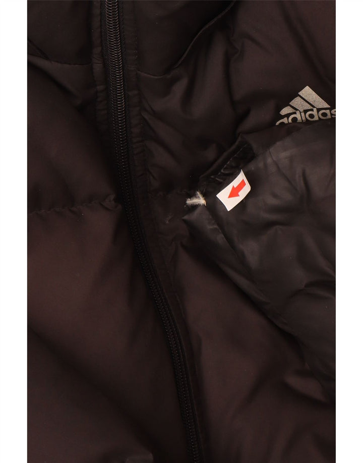 Adidas Veste rembourrée pour homme UK 40 Large Noir Polyester