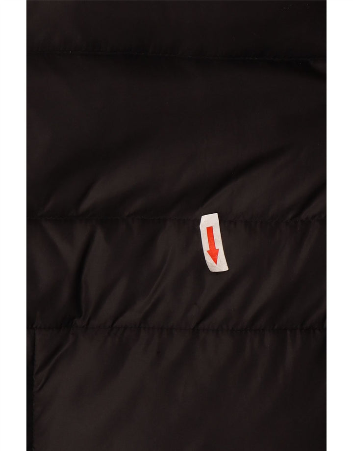 Guess Manteau rembourré surdimensionné pour femme UK 4 XS Noir Polyamide