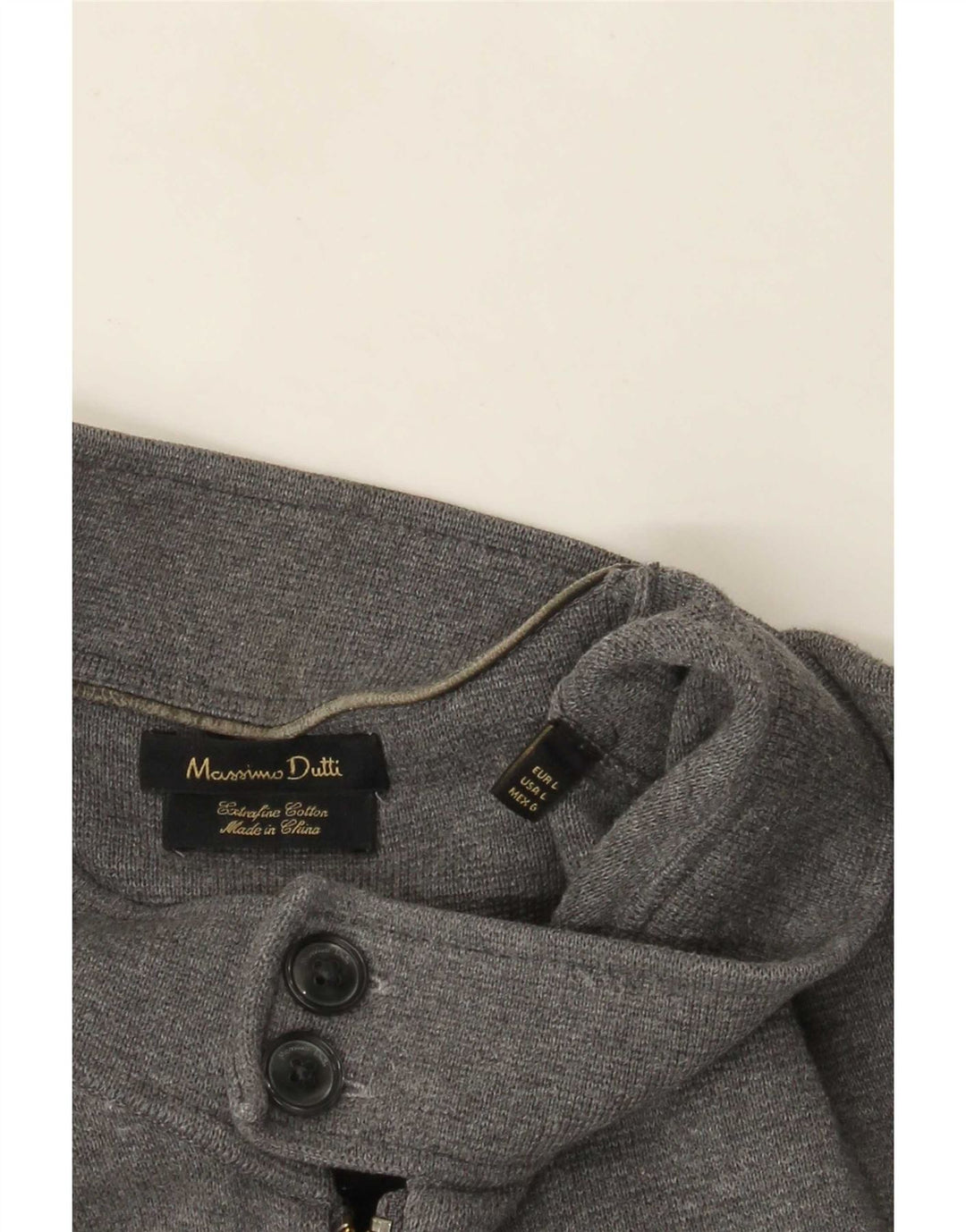 Massimo Dutti Cardigan pour femme UK 16 Large Gris