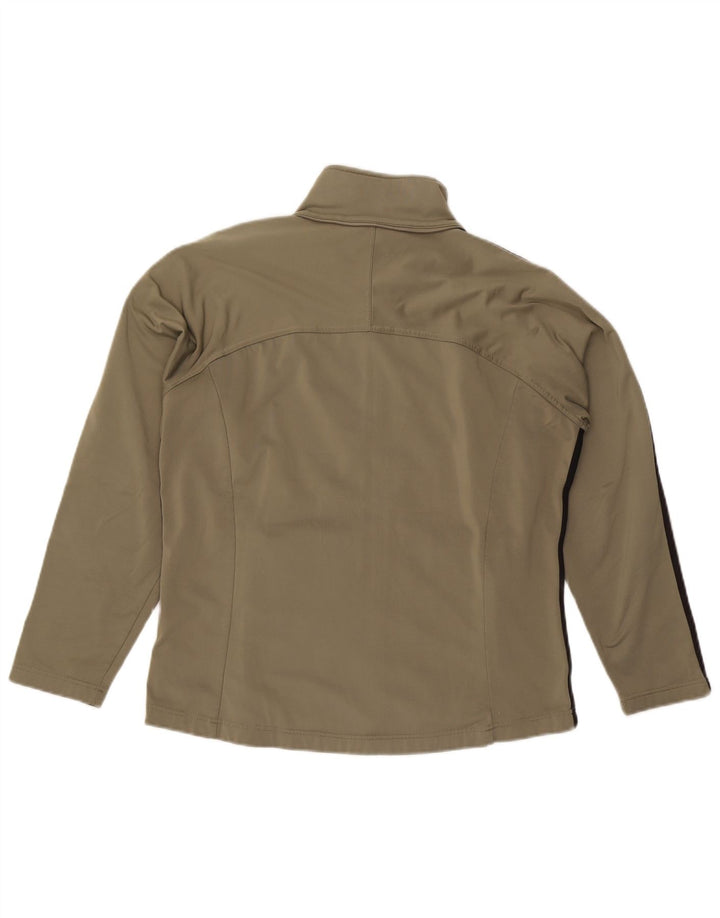 Asics Veste de Survêtement Homme Kaki Moyen Polyester
