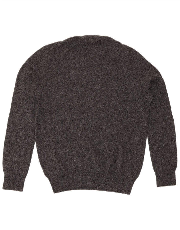 Polo Ralph Lauren Pull à col rond pour homme en laine gris moyen