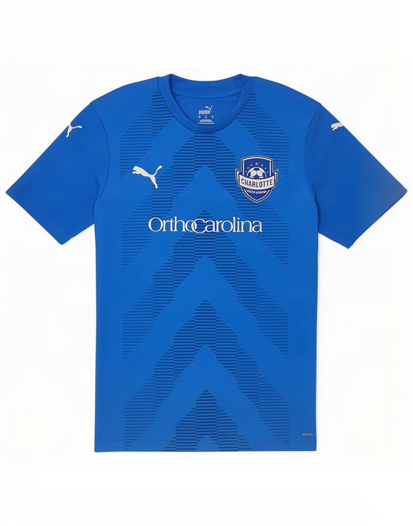 Puma Tee-Shirt Charlotte Soccer Academy Graphic Homme Bleu Moyen