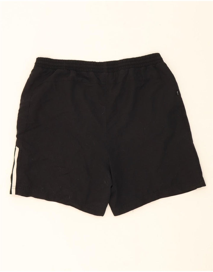 ADIDAS Mens Sport Shorts Medium Black Polyester Vintage Adidas and Second-Hand Adidas from Messina Hembry 