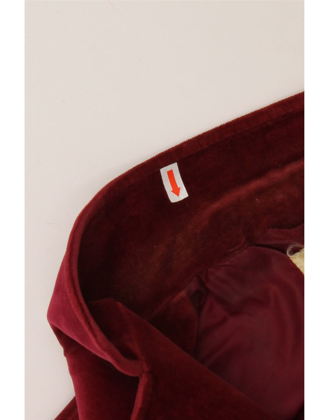 COUNTRY CASUALS Veste blazer en velours à 2 boutons pour femme UK 14 Large Bordeaux