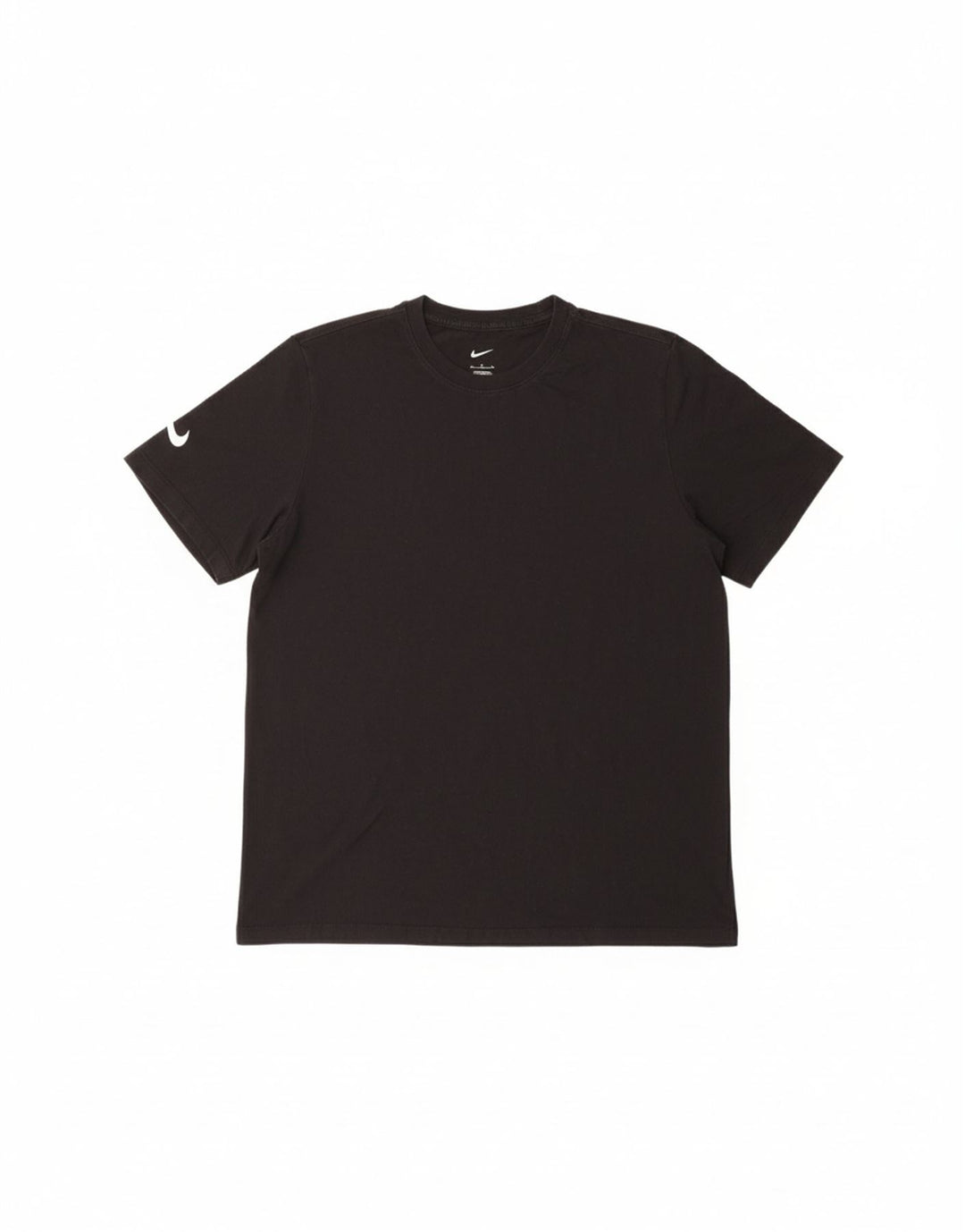 NIKE Mens T-Shirt Top XL Black Cotton