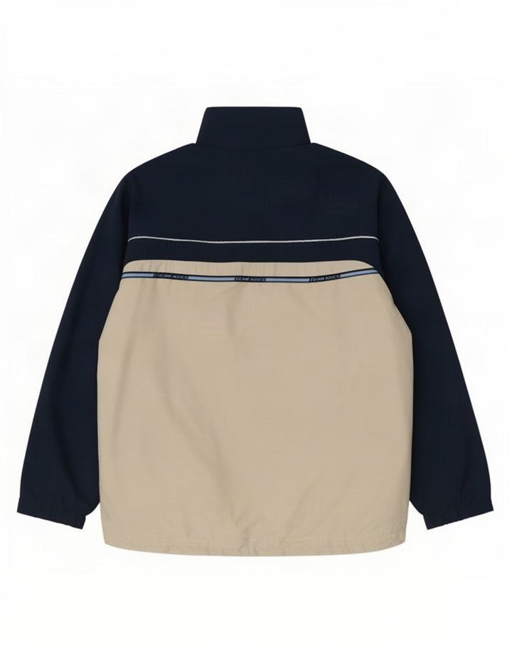 Asics Veste de survêtement pour homme Large Bleu marine Colourblock