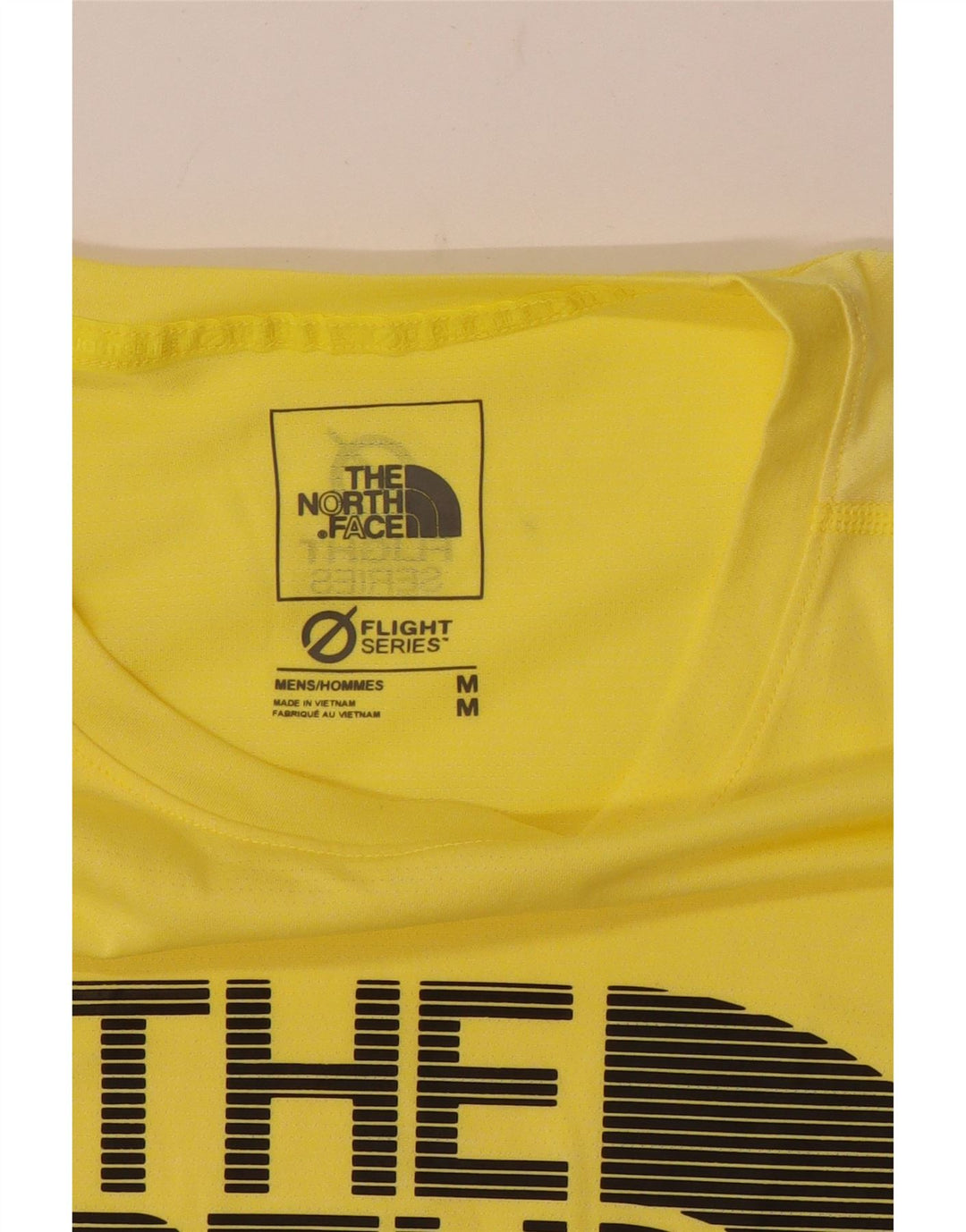 The North Face T-Shirt Graphique Homme Jaune Moyen