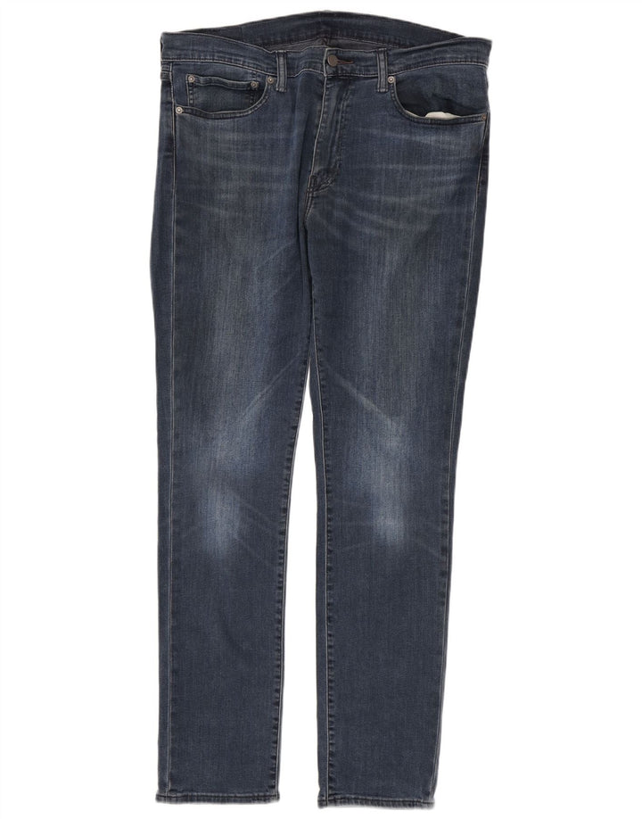 Levi's Jean Slim 511 Homme W36 L32 Bleu Marine Coton