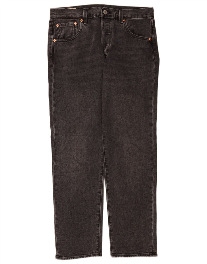 Levi's Jean Droit 501 Homme Gris W30 L28 Coton