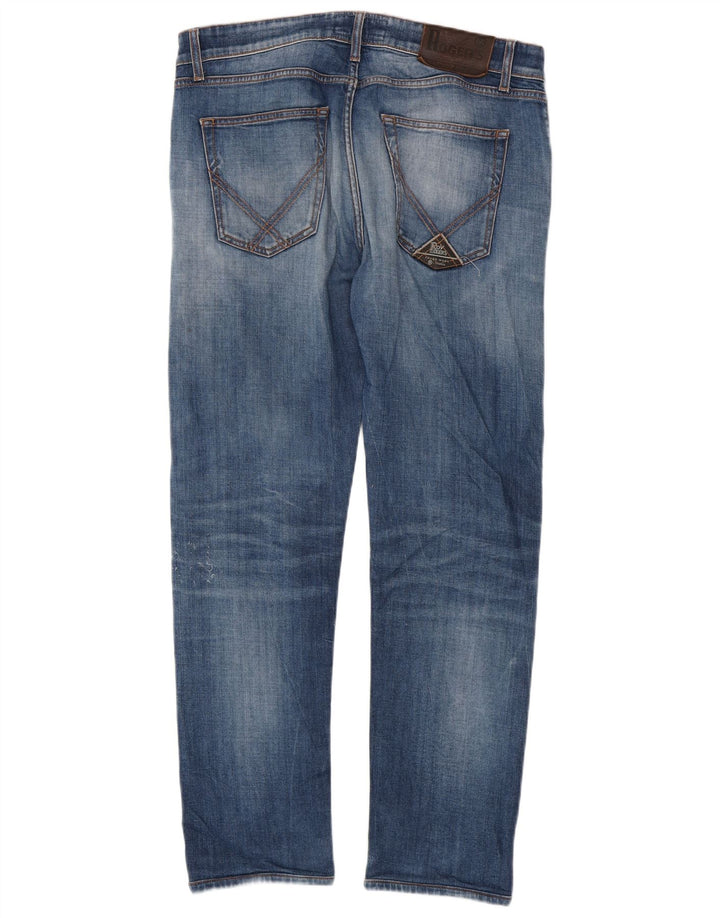 Roy Rogers Jean Slim Homme W36 L30 Bleu Coton