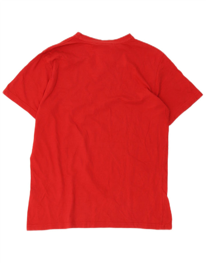 Fila T-Shirt Homme Rouge Moyen Coton