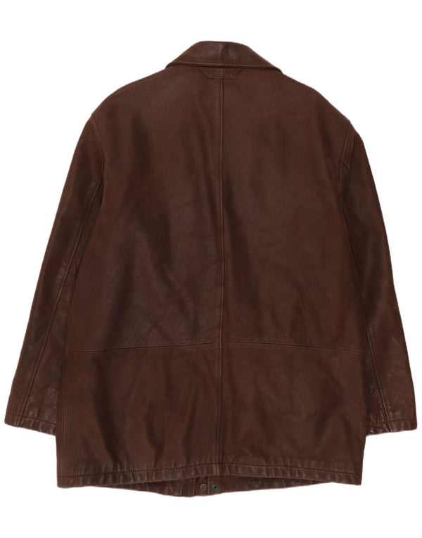 Douglas Veste en cuir pour homme UK 42 XL Marron