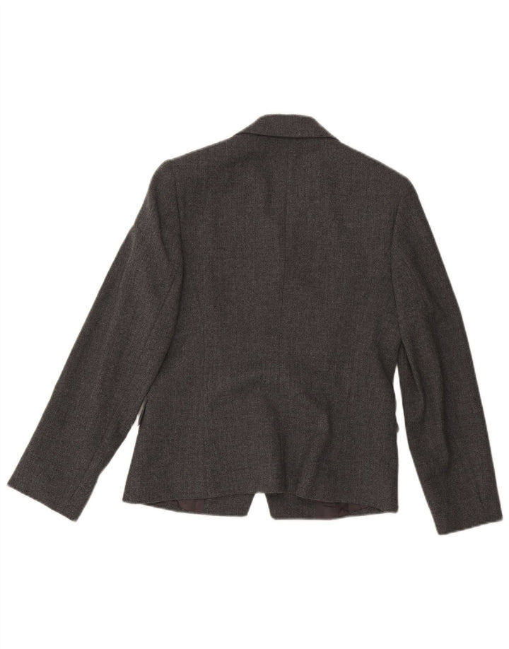 MOMENTI Veste Blazer 4 Boutons Femme IT 42 Gris Moyen Polyester