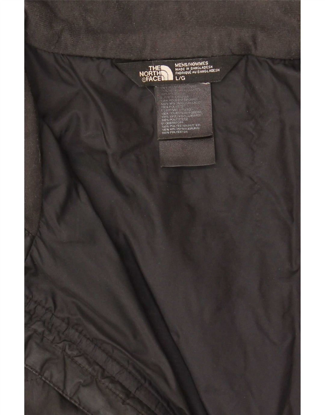 The North Face Veste Bomber Liner Homme UK 40 Large Noir Polyester