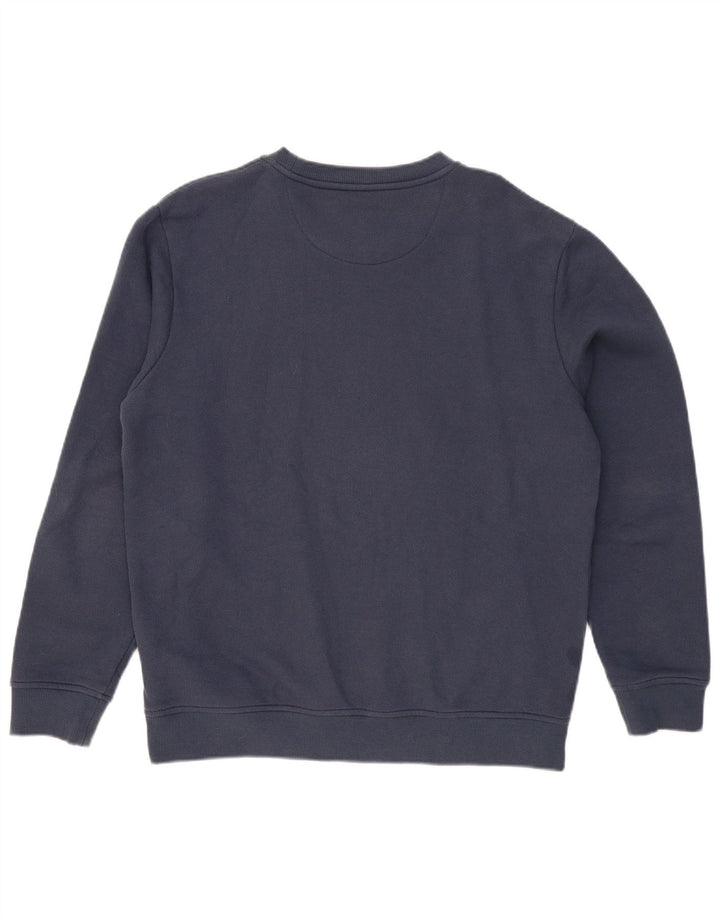 CREW CLOTHING Sweat-Shirt Homme XL Bleu Marine Coton