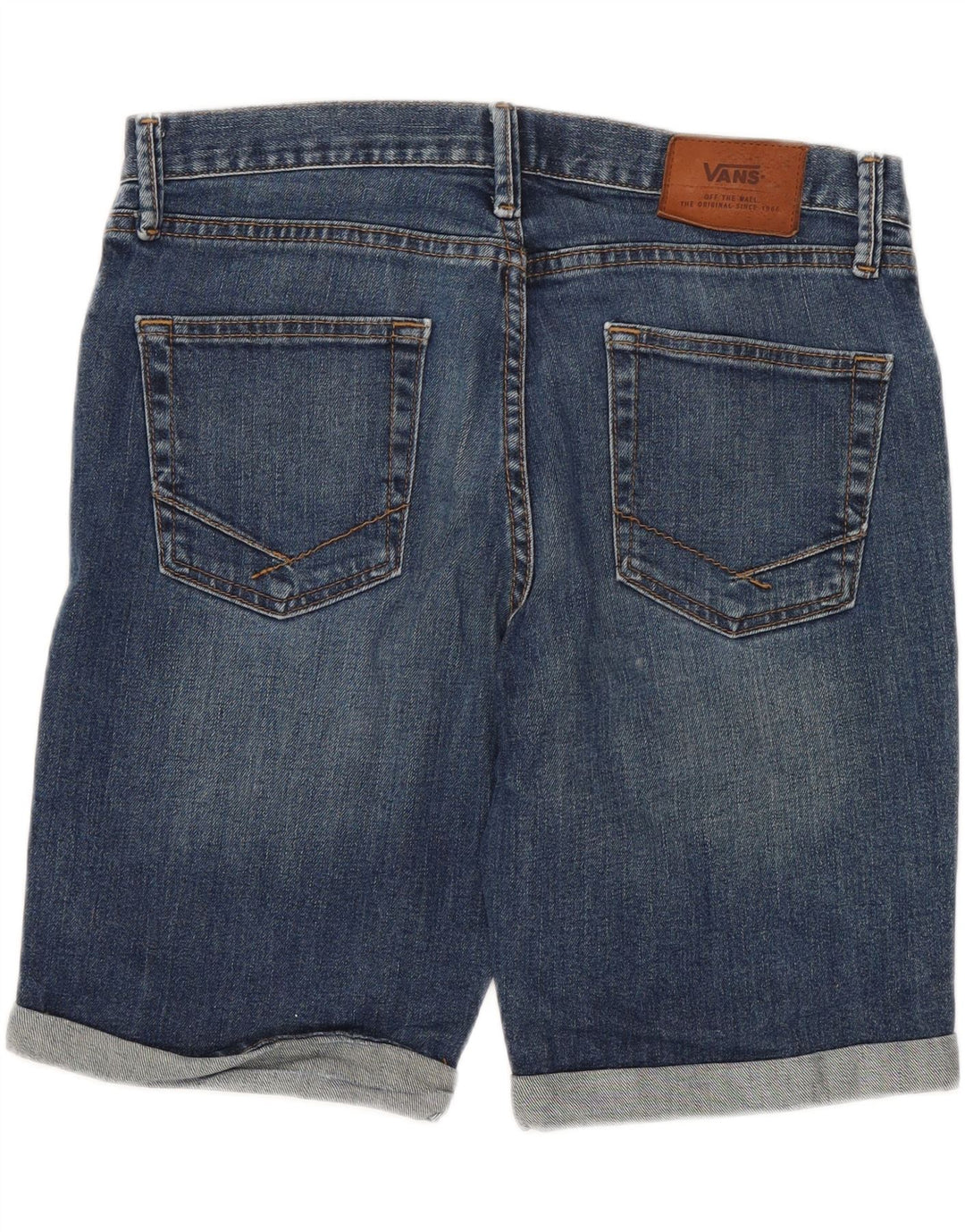 VANS Short en jean pour homme W30 en coton bleu marine moyen