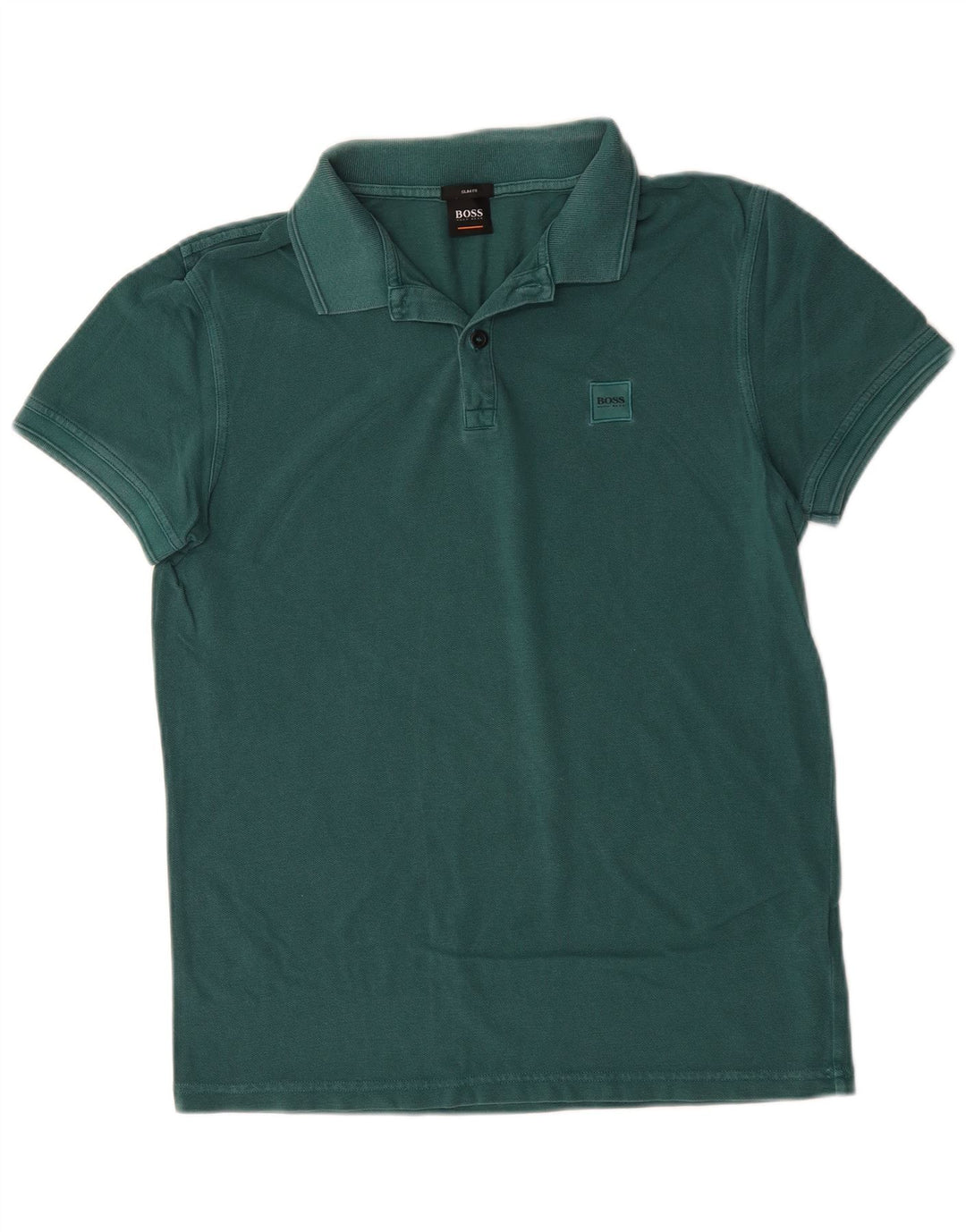 Hugo Boss Polo Homme Vert Moyen Coton