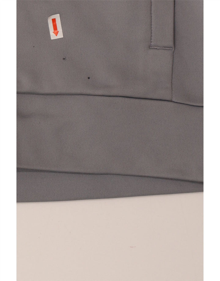 Under Armour Sweat Zip Neck Homme Gris Moyen Polyester