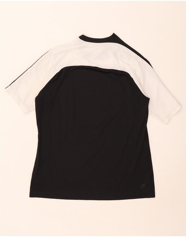 Adidas T-Shirt Homme Haut Large Noir Colourblock Polyester