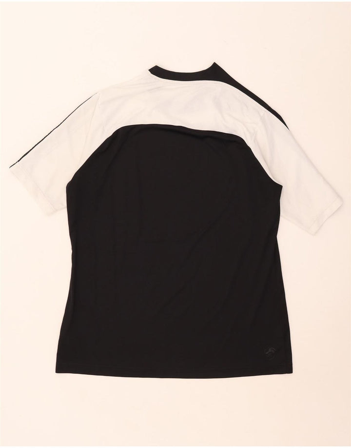 Adidas T-Shirt Homme Haut Large Noir Colourblock Polyester