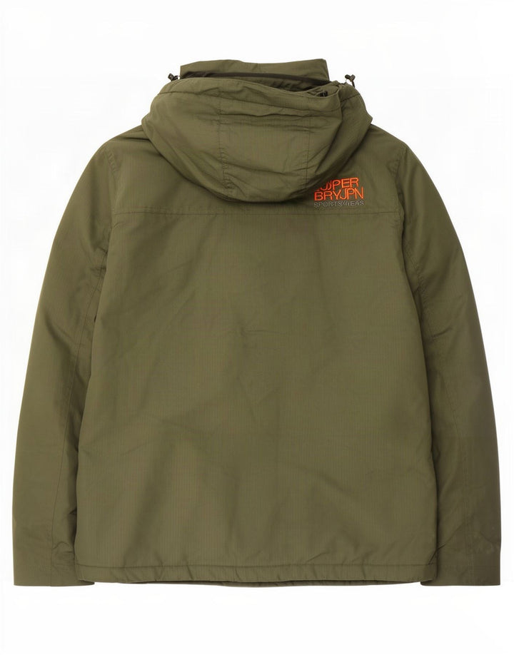 Superdry Veste coupe-vent Windyachter Graphic pour homme UK 38 Vert moyen