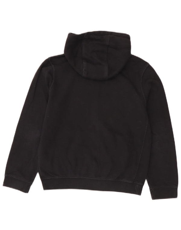 Nike Garçon Zip Sweat à capuche 10-11 ans Coton Noir Moyen