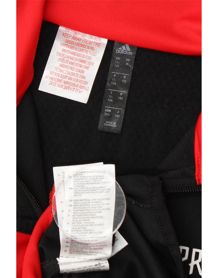 Adidas Predator Graphic Survêtement Top Veste Garçon 11-12 Ans Noir