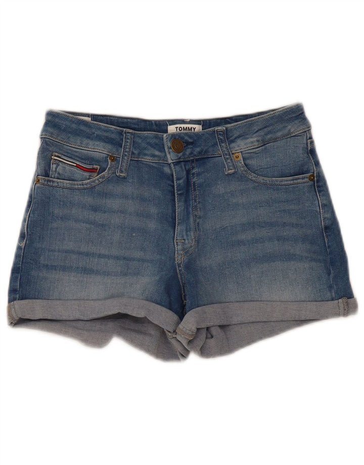 TOMMY HILFIGER Short En Jean W25 XS Bleu Coton Femme