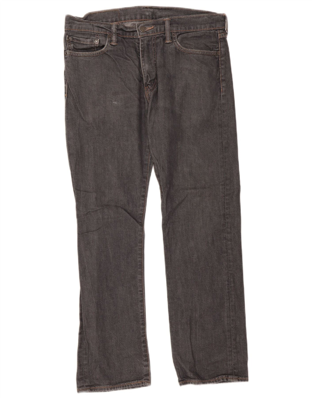 Levi's Jean Droit 504 Homme Gris W32 L30 Coton