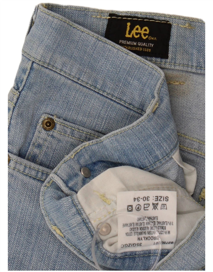 LEE Jean Droit Brooklyn W30 L34 Homme Bleu Coton