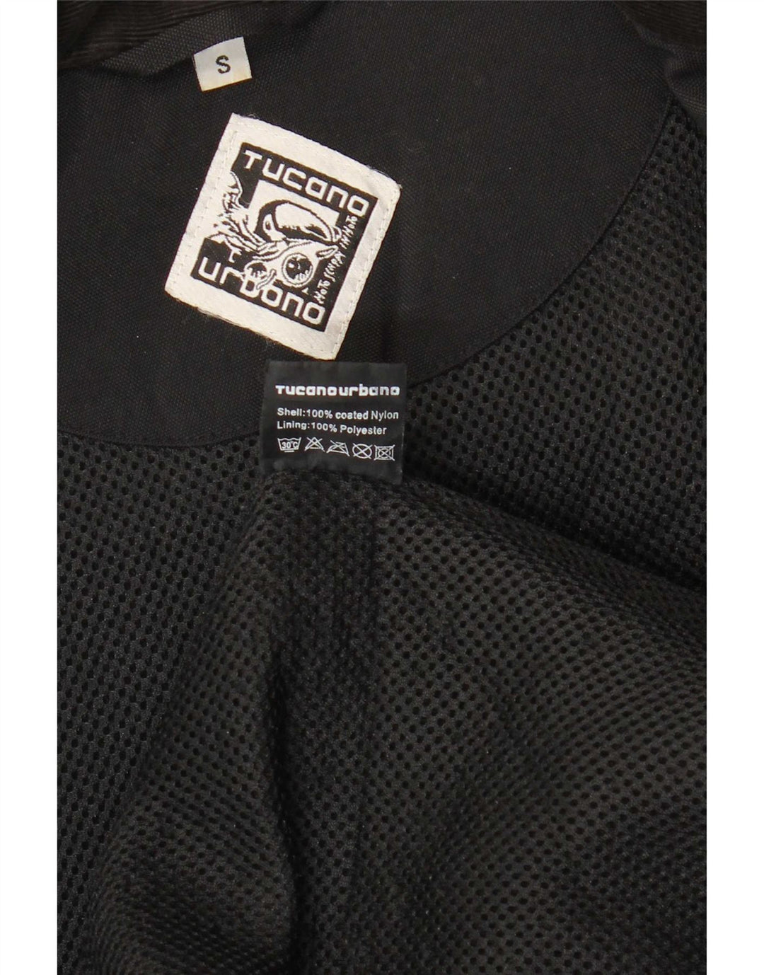 Tucano Urbano Veste utilitaire pour homme UK 36 Petit nylon noir
