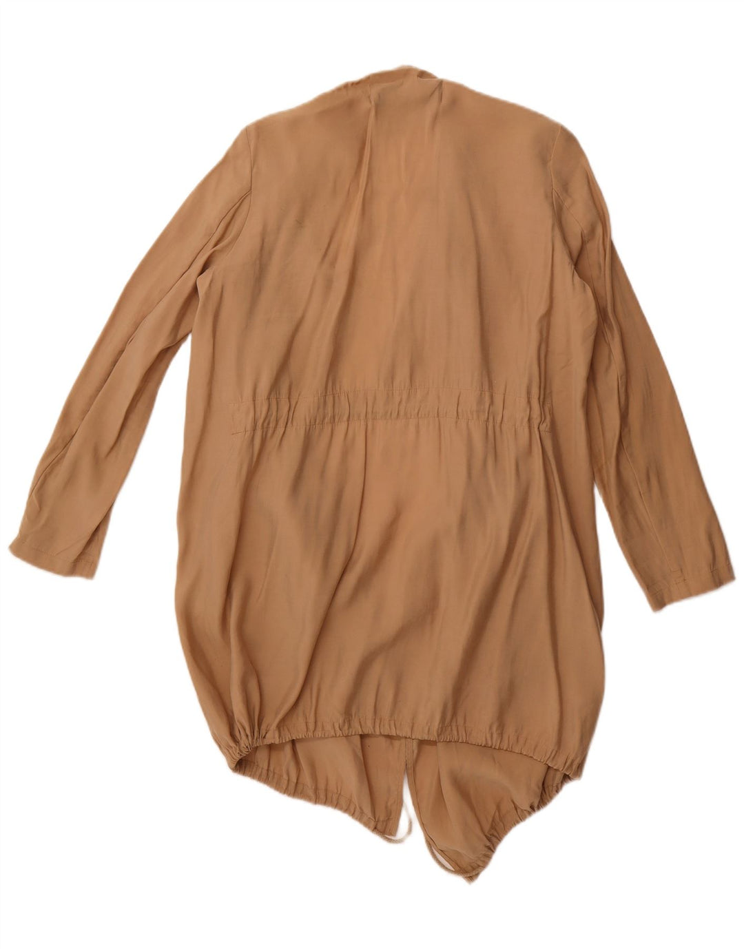 Zara Manteau Femme UK 10 Petit Modal Beige