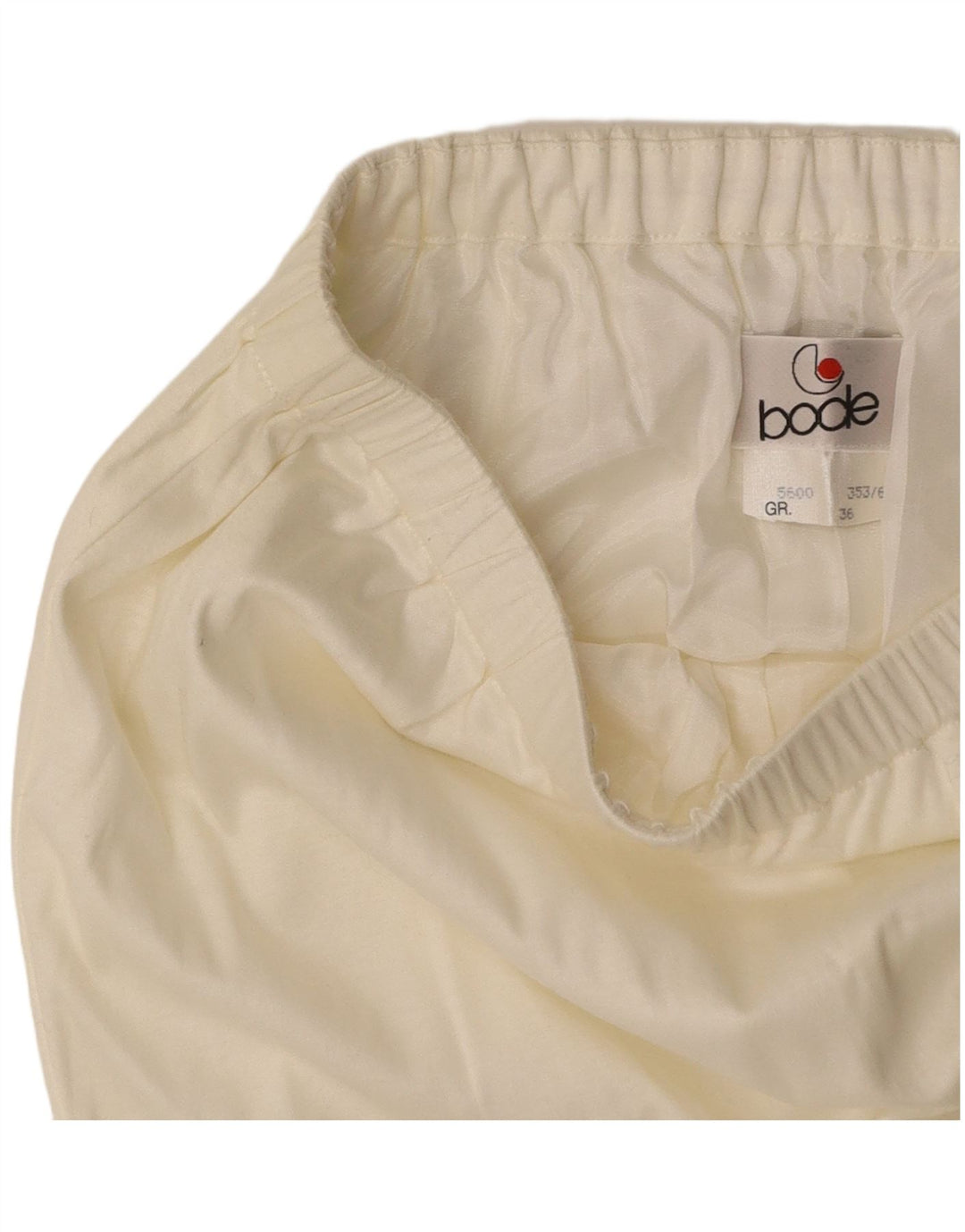 BODE Jupe midi femme EU 36 Small W26 Blanc cassé