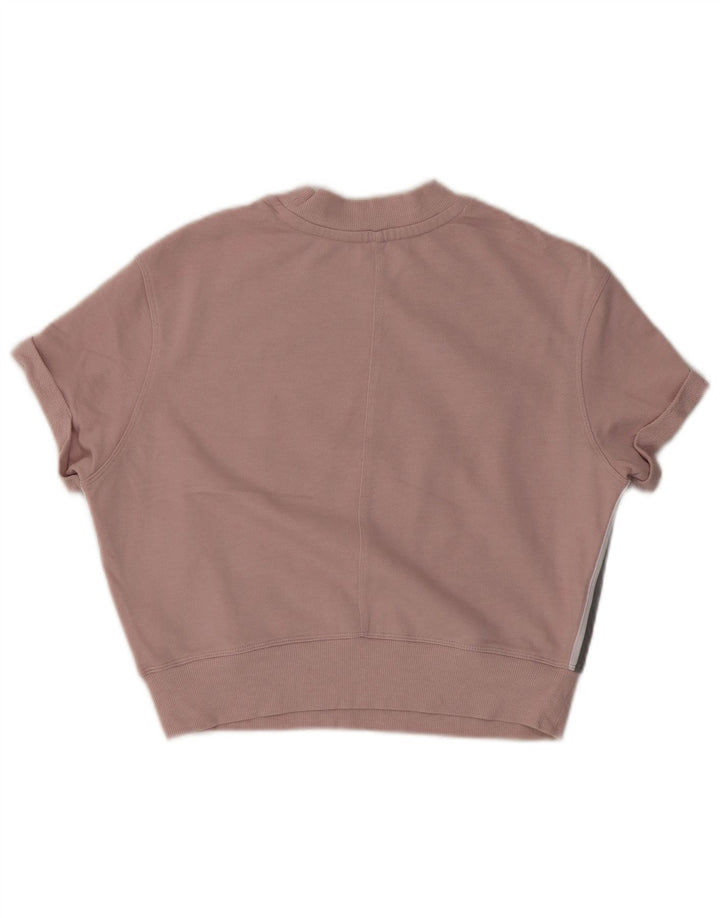 CALVIN KLEIN Survêtement surdimensionné graphique pour femme UK 10 Small Rose