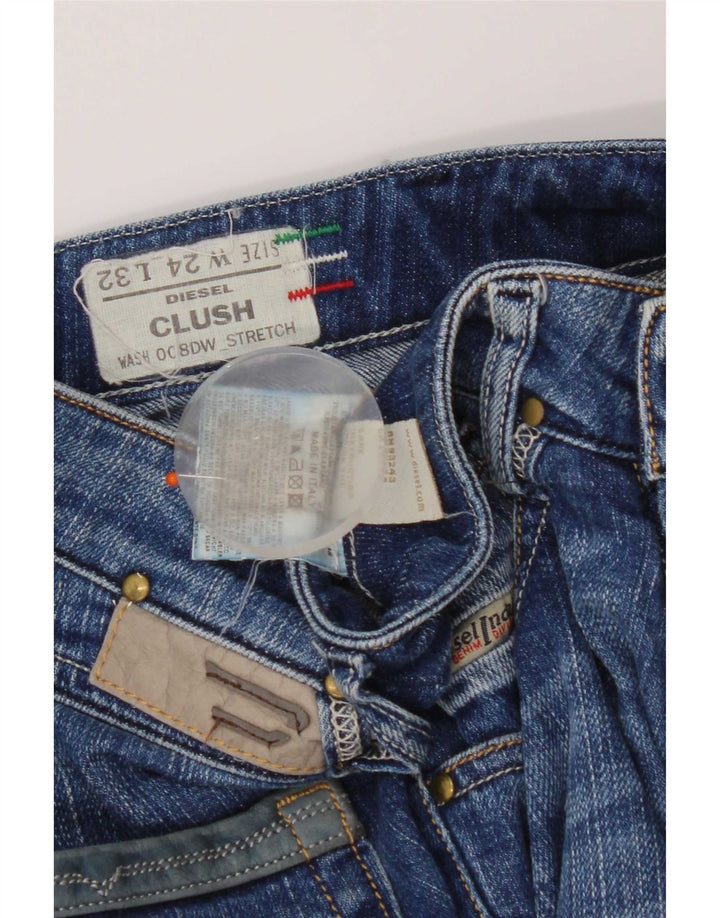 Jean Slim Clush Femme Diesel W24 L32 Bleu Coton