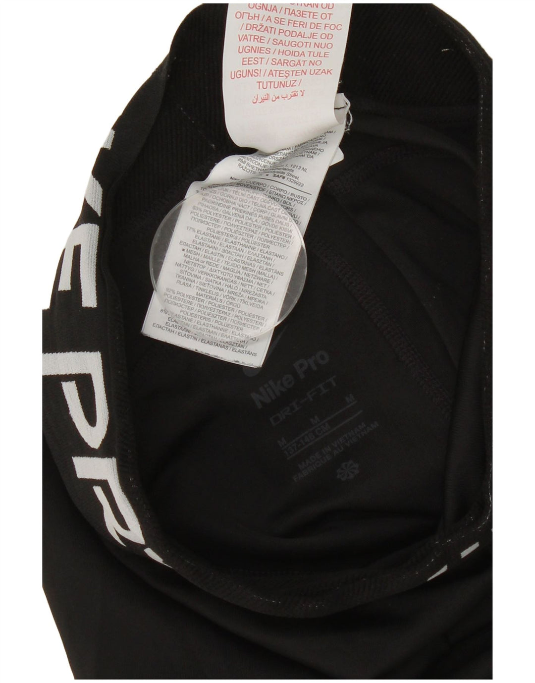 Legging Nike Dri Fit Graphic pour garçon 10-11 ans Noir moyen colour block