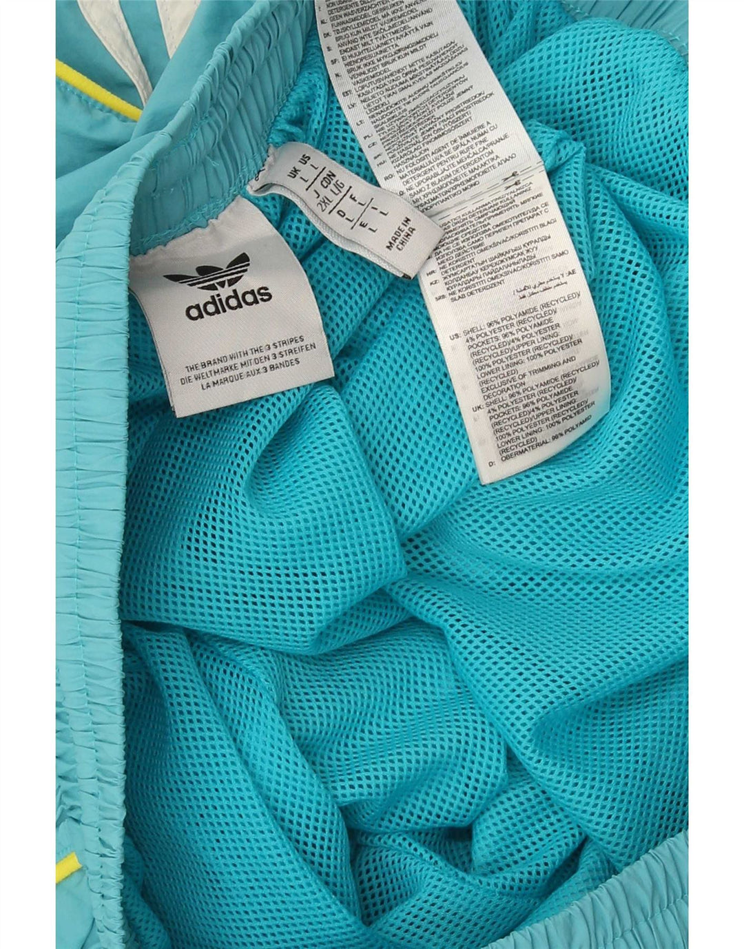 Adidas Pantalon de survêtement pour homme Joggers Large Bleu Polyamide