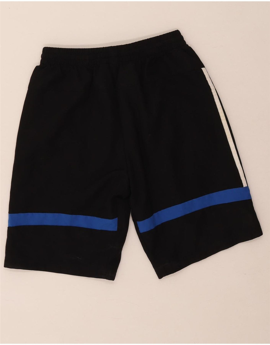 Adidas Short de Sport Garçon 13-14 Ans Noir Colorblock Polyester