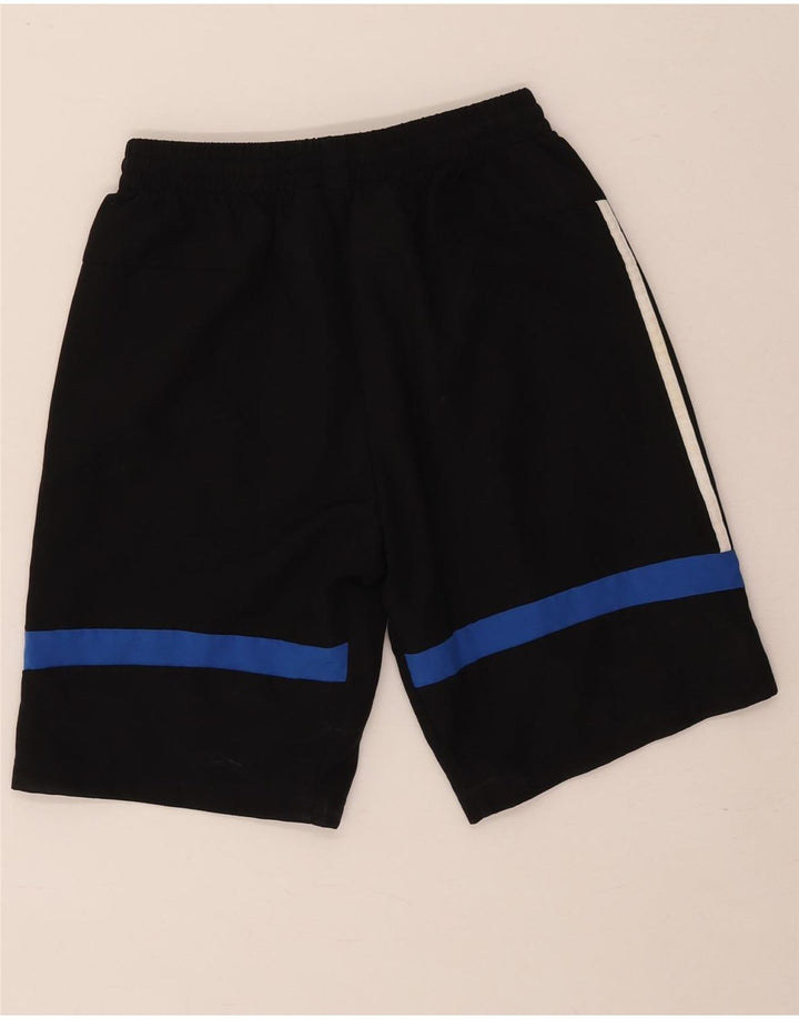 Adidas Short de Sport Garçon 13-14 Ans Noir Colorblock Polyester