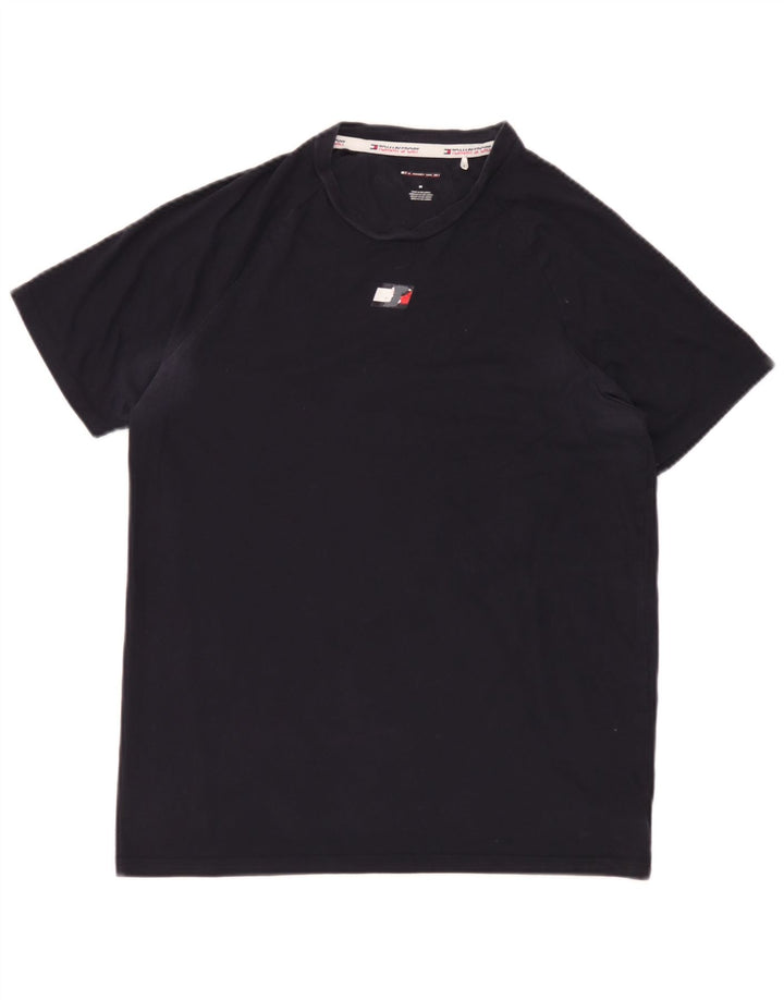 Tommy Hilfiger T-Shirt Homme Bleu Marine Moyen Coton