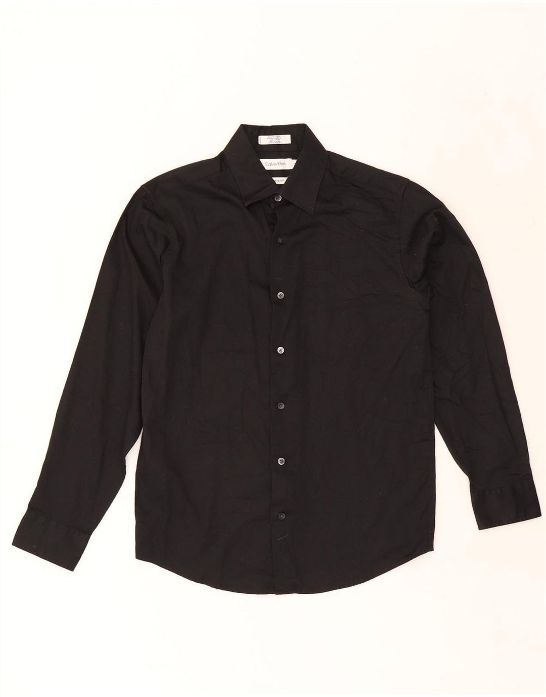 Calvin Klein Chemise Garçon 13-14 ans Noir Coton