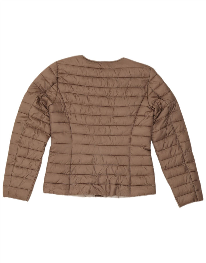 Esprit Veste matelassée surdimensionnée pour femme UK 6 XS Marron Polyester