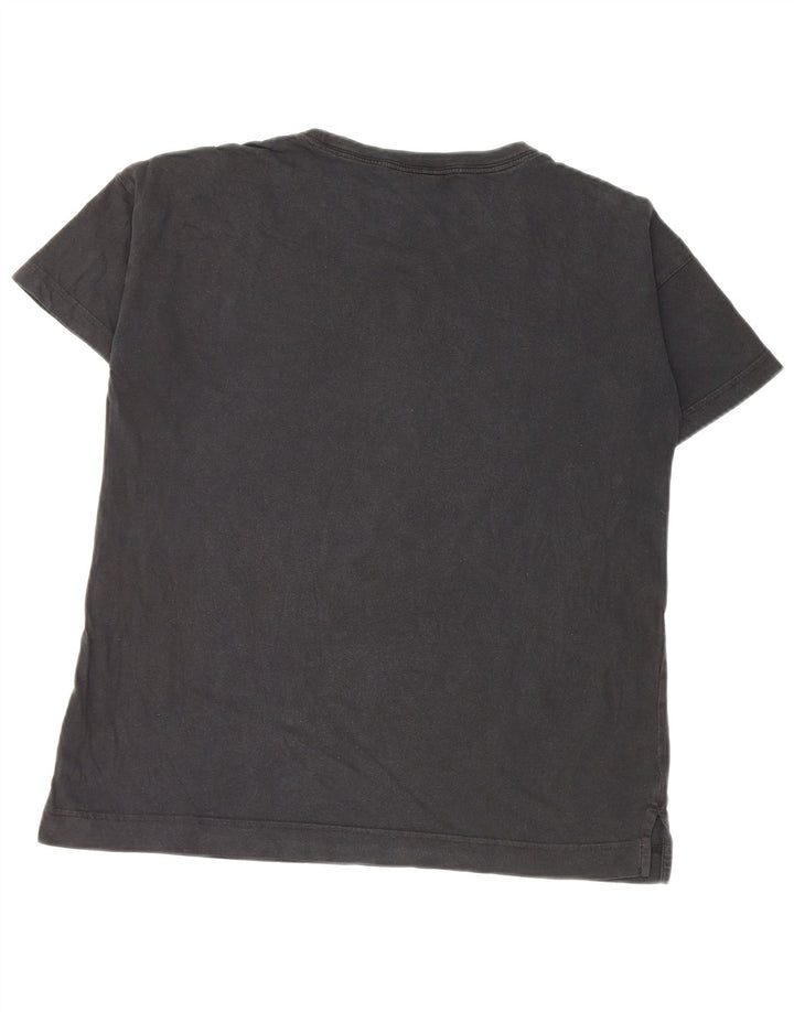 Nike T-shirt graphique pour femme UK 10 Petit Noir