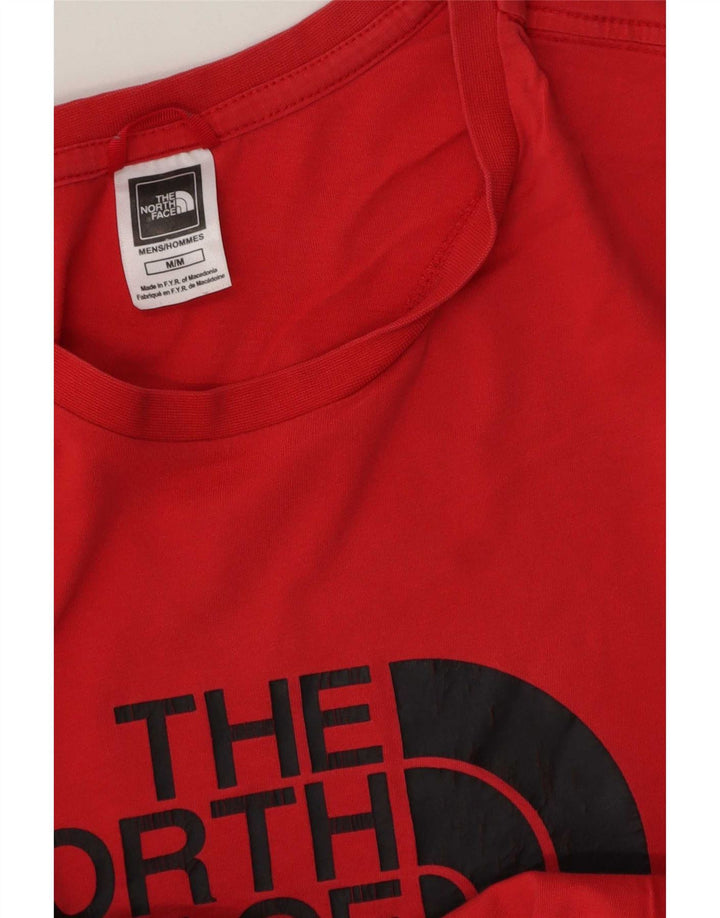 The North Face T-Shirt Graphique Homme Rouge Moyen