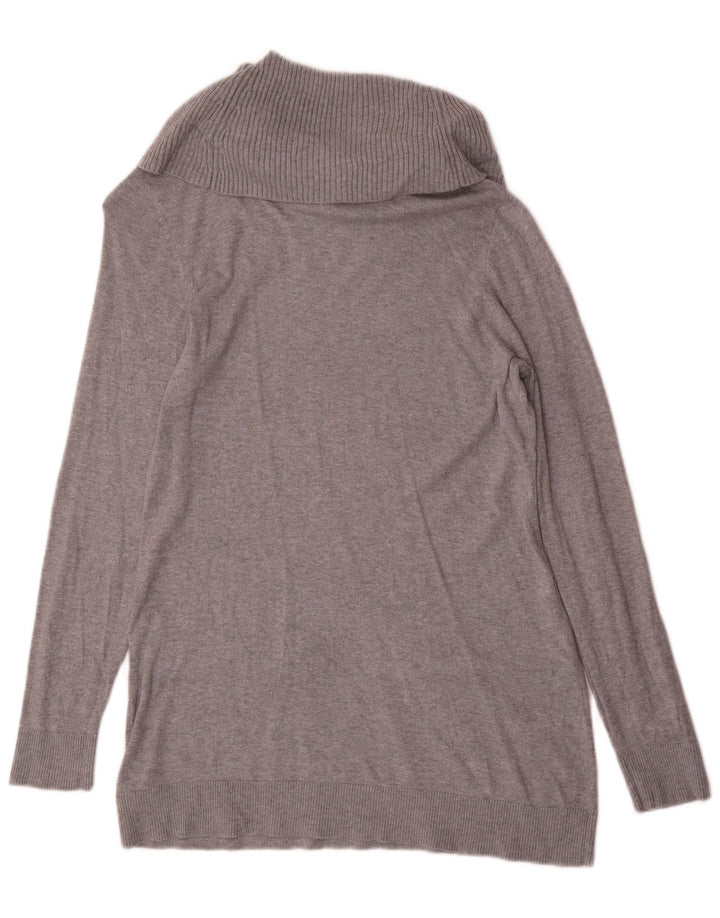 Michael Kors Pull col roulé pour femme UK 16 Large Gris Moucheté