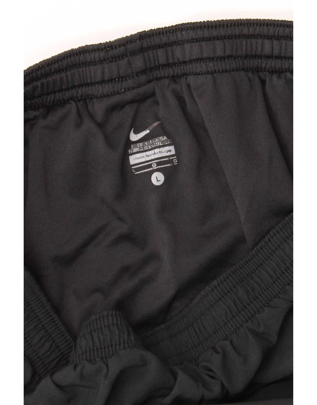 Nike Short de sport Dri Fit pour femme UK 16 Large Noir Polyester