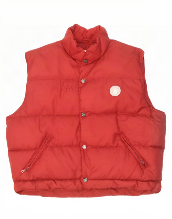 Murphy & Nye Gilet rembourré pour homme Sailwear UK 42 XL Rouge