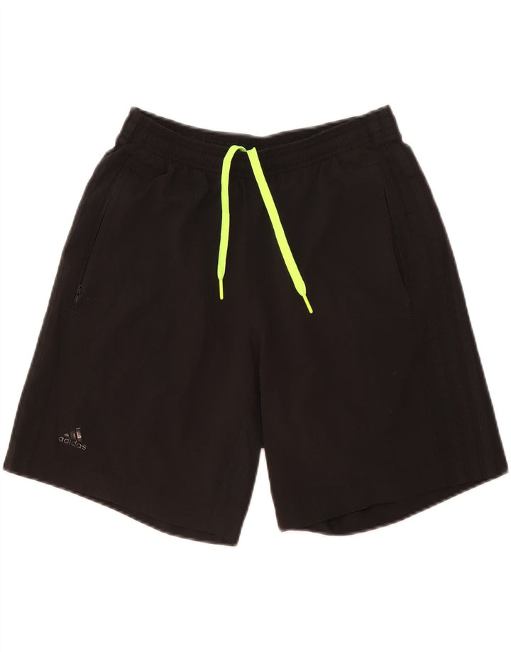 Adidas Short de sport pour homme Petit noir
