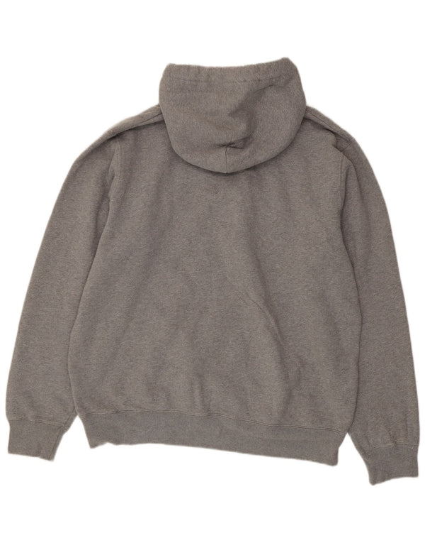 Jack Wills Pull à capuche graphique pour homme 2XL Gris Coton