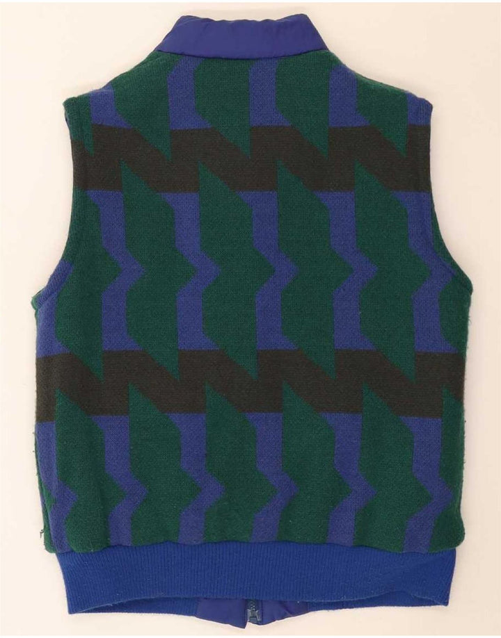 MC Kee's Gilet Réversible Homme IT 44 XS Bleu Coton